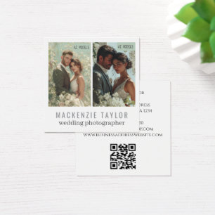 Photographe de Mariage 2 Photo Code QR Personnalis