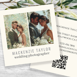 Photographe de Mariage 2 Photo Code QR Personnalis