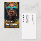 Photographe de texte moderne Carte de visite (Devant / Derrière)