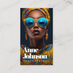 Photographe de texte moderne Carte de visite