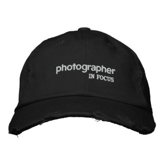 Photographe En Casquette Focus