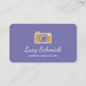 Photographe Paparazzi Carte de visite (Devant)