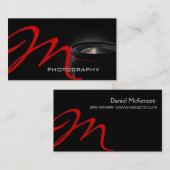 Photographe,Photographie, Carte de visite de camér (Devant / Derrière)