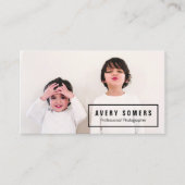 Photographe professionnel Carte photo de photograp (Devant)