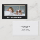 Photographe professionnel Carte photo de photograp (Devant / Derrière)