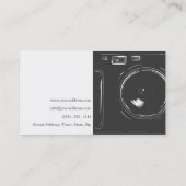 Photographe professionnel Carte photo numérique (Dos)