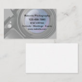 Photographe professionnel Modèle Carte de visite (Devant / Derrière)