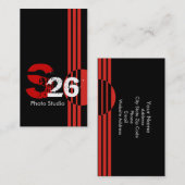 Photographe Studio Photo Carte de visite original (Devant / Derrière)