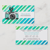 Photographe vintage Cartes de visite (Devant / Derrière)