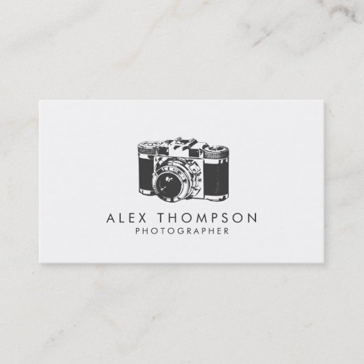 Photographe vintage Cartes de visite (Devant)