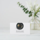 Photographer Business card Visitekaartje (Staand voorkant)