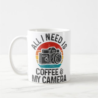 Photographer Gift Coffee  Camera Funny Vintage Pho Koffiemok