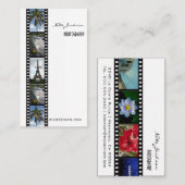 PHOTOGRAPHES cartes de visite photos modèle (Devant / Derrière)