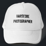 Photographes personnalisés Casquette<br><div class="desc">Un casquette pour le photographe hardcore. Faites-leur savoir d'où vous venez !</div>