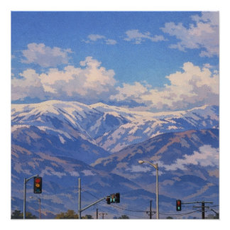 Photographic Landscape Art Edited (Better Quality) Perfect Poster