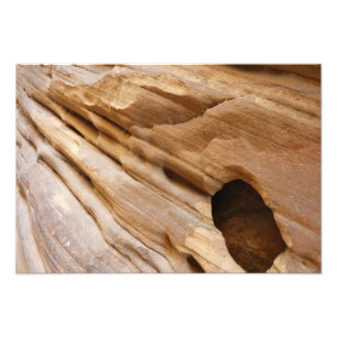 Photographie abstraite de la nature du mur du cany