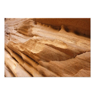 Photographie abstraite du mur du canyon de Zion II