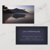 Photographie Carte de visite avec votre photo sur  (Devant / Derrière)