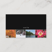 Photographie Carte de visite Blanc 4 saisons (Dos)