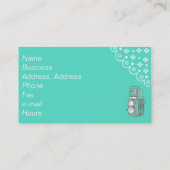 Photographie Carte de visite caméra Vintage (Dos)