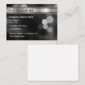 Photographie Carte de visite Grand espace d'impres (Devant / Derrière)