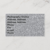 Photographie Carte de visite Silver Élégant Monogr (Dos)