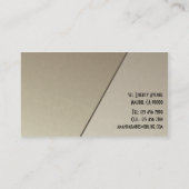 Photographie - cartes de visite (Dos)