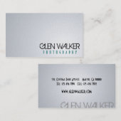 Photographie - cartes de visite (Devant / Derrière)