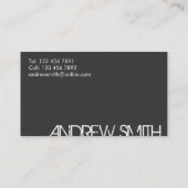 Photographie - cartes de visite (Dos)