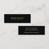 Photographie - cartes de visite (Devant / Derrière)