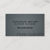 Photographie - cartes de visite (Dos)