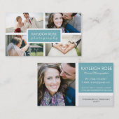 Photographie Collage Carte de visite (Devant / Derrière)