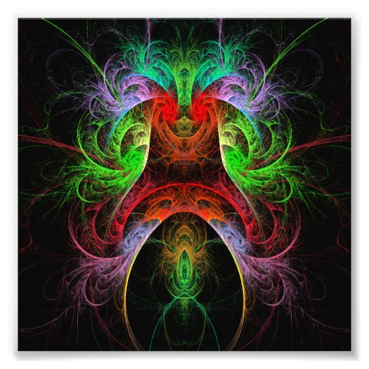 Photographie d'art Abstrait du Carnaval (Devant)