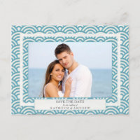 Photographie de carte de sauvegarde de date avec v