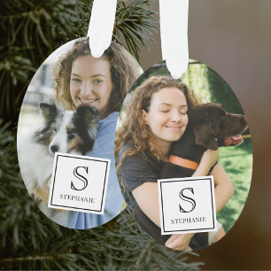 Photographie de compagnie personnalisée avec monog