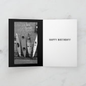 Photographie de kayaks d'humour de carte (Intérieur)