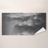 PHOTOGRAPHIE DE LA FUMÉE DU TEMPS (Serviette de bain)