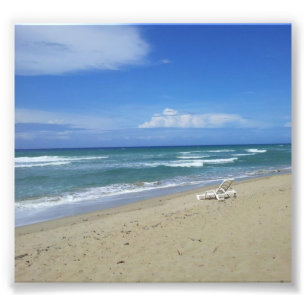 PHOTOGRAPHIE DE LA PLAGE DE LA RÉPUBLIQUE DOMINIC