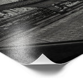 Photographie de la ville de Chicago en noir et bla (Coin)