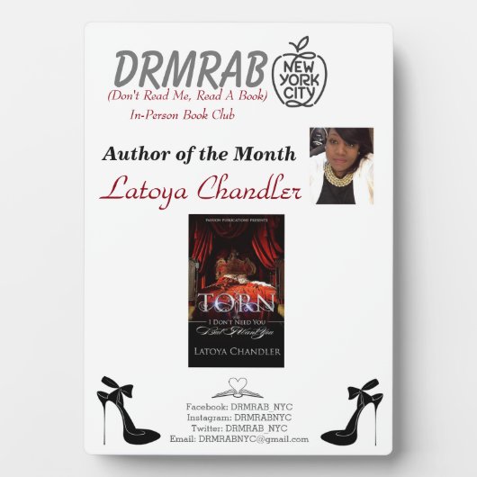 Photographie de l'auteur Plaque (Devant)