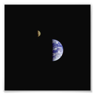 Photographie de l'espace Galileo sur la Lune de Te