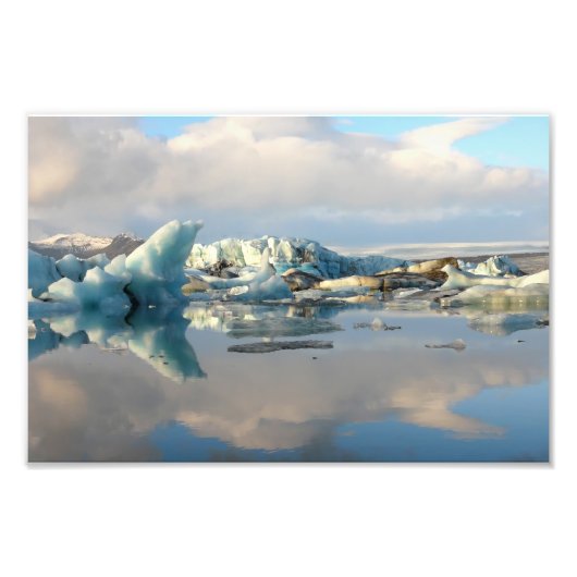 Photographie de l'iceberg de Jokulsarlon (Devant)
