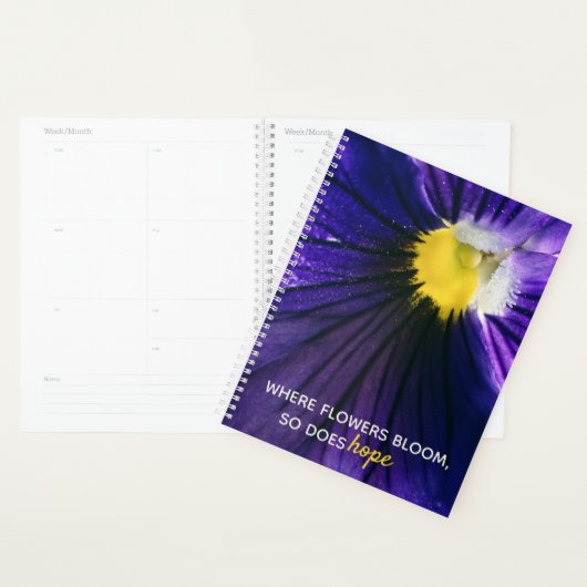 Photographie de macro inspirationnelle violet mode (Devant avec enveloppe)