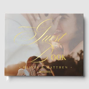 Photographie de mariage à la calligraphie élégante