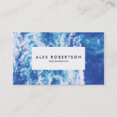 Photographie de mer surf instructeur cartes de vis (Devant)