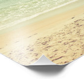 Photographie de plage Pastel (Coin)