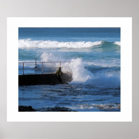 Photographie de plage Poster d'art (Devant)
