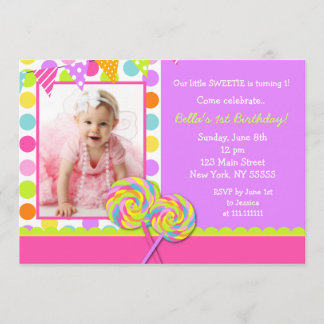 Photographie de Sweet Shoppe Invitation à la fête