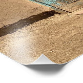 Photographie de Taos Pueblo Porte Turquoise (Coin)