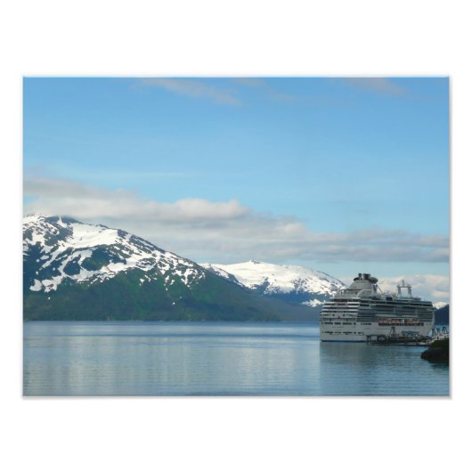 Photographie de voyage de croisière en Alaska (Devant)